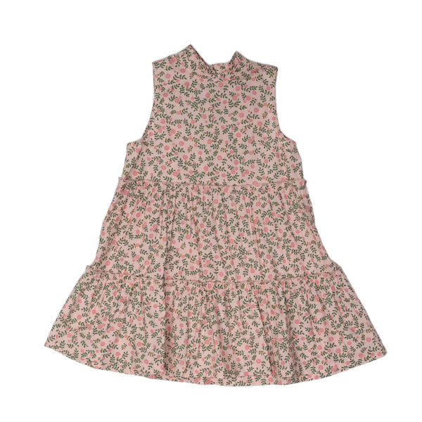 Addison Pink & Green Floral Dress