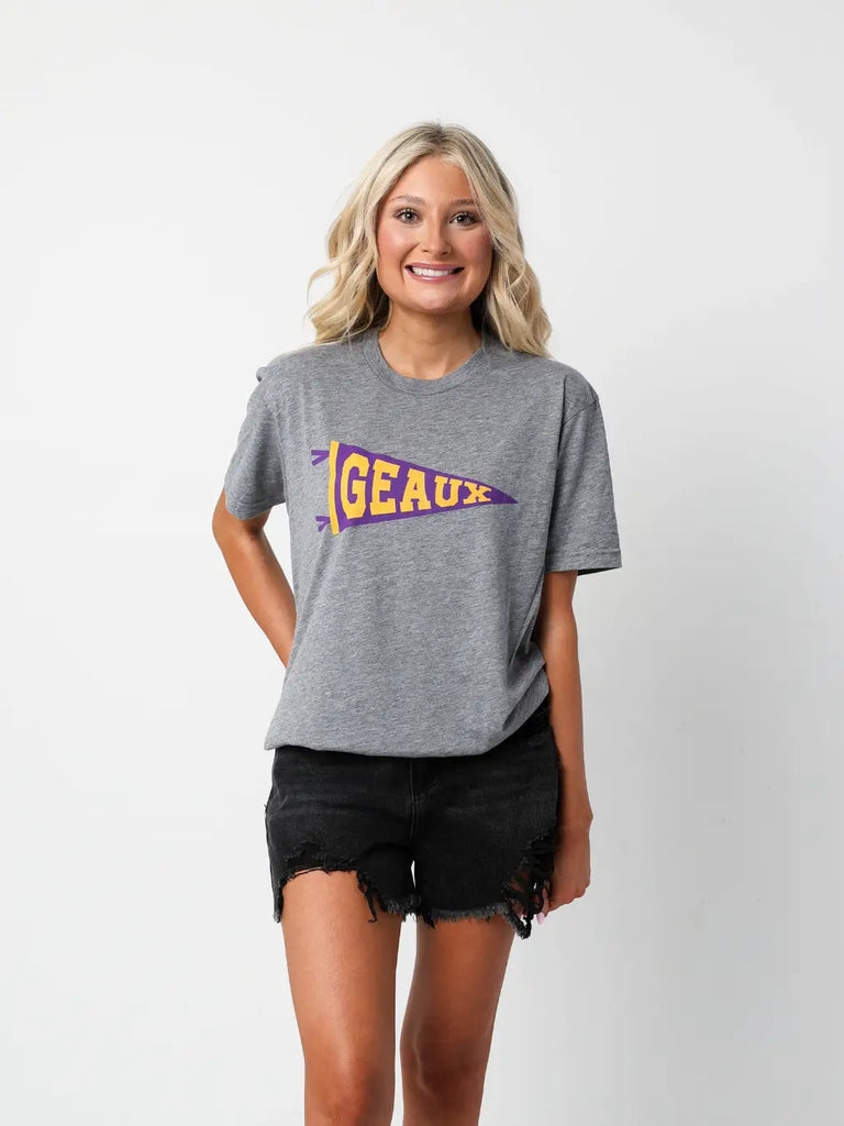 Geaux Pennant Gameday Tee