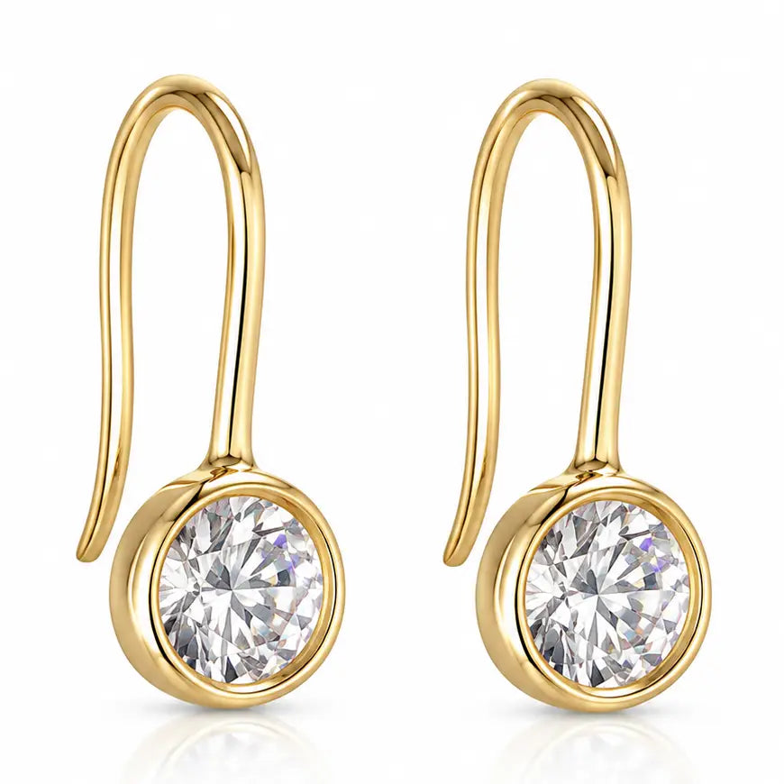 Lyla Bezel 6mm Earring