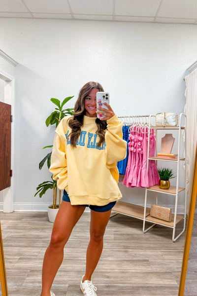 Reversible Mock Neck Sweatshirt