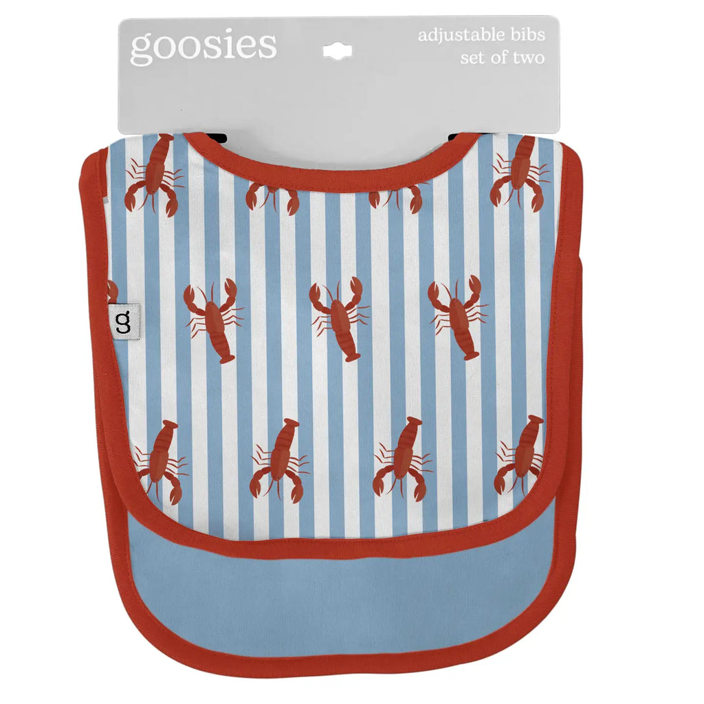 Little Pinchers Crawfish/Lobsters Bib Set