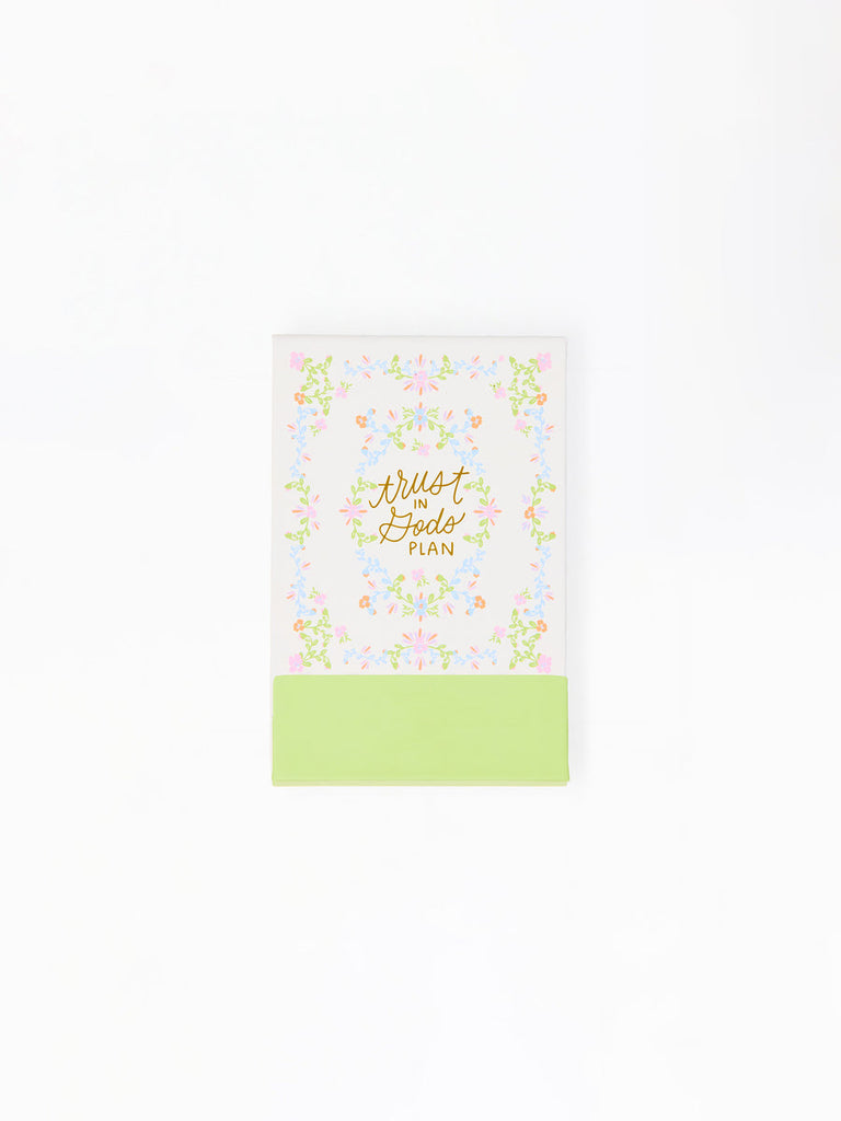 Mary Square Trust in God's Plan Flip Notepad
