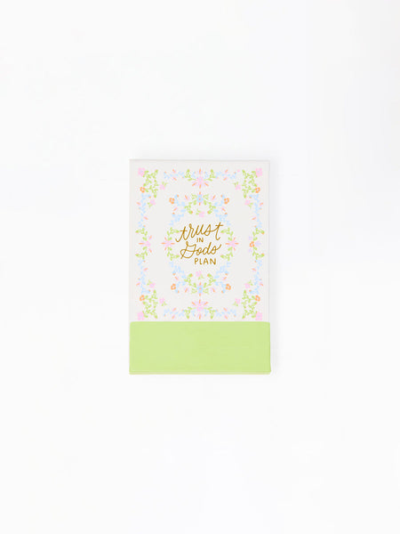 Mary Square Trust in God's Plan Flip Notepad