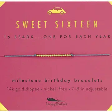 Milestone Birthday Bracelet