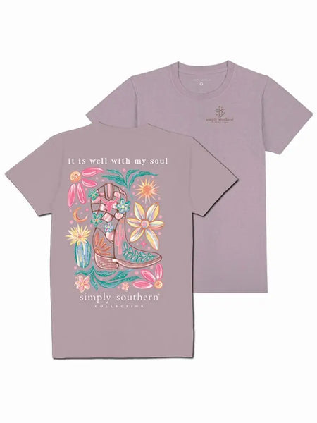 Simply Southern Soul Western Tee
