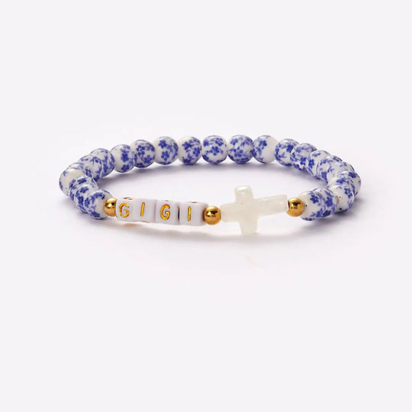Holy Water Custom Porcelain Bracelet - Gigi
