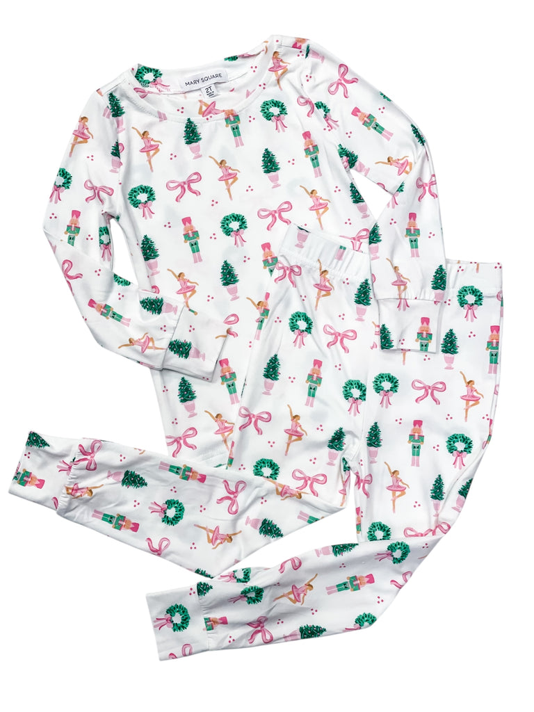 Mary Square Toddler Sugar Plum Dreams Pj Pants Set