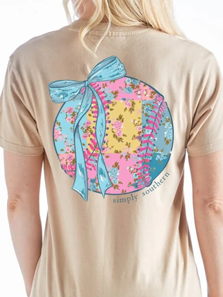 Simply Southern Kids Patchball Tee