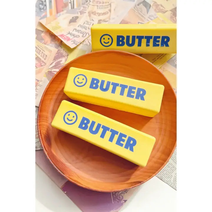 Butter Smile Sticker Relieve Pressure Toy
