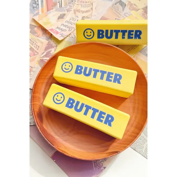 Butter Smile Sticker Relieve Pressure Toy