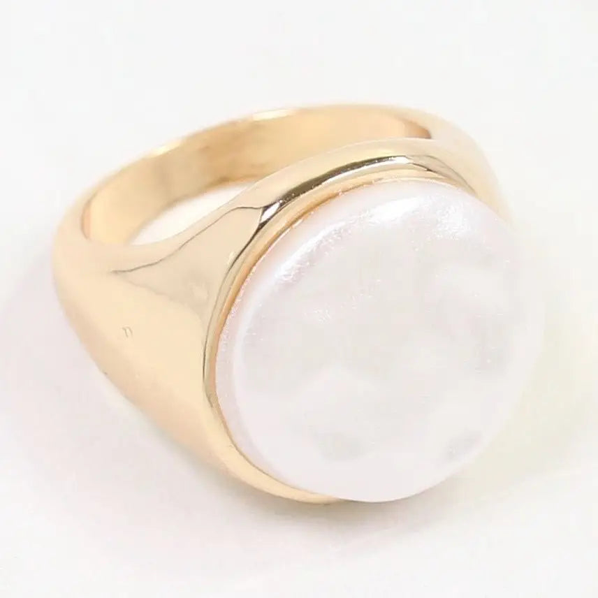 Moorhead Pearl Ring Gold