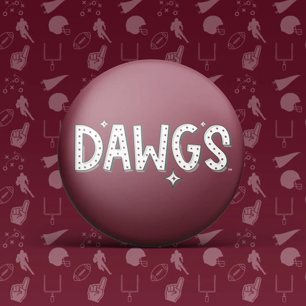 Game Day Dawgs Retro Pin