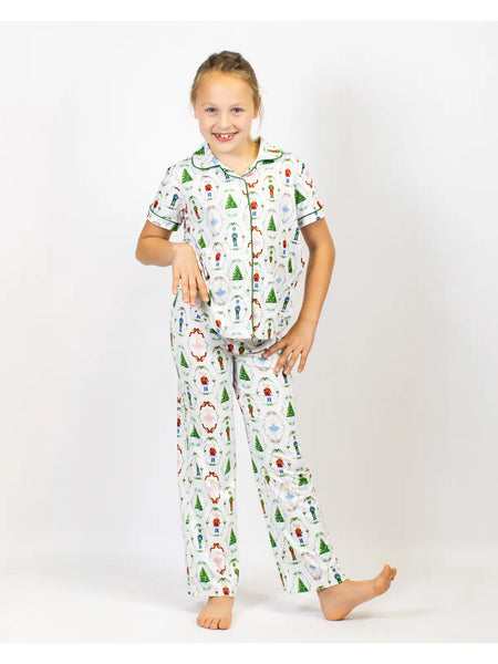 Girl's Nutcracker Waltz Sleep Pants Set