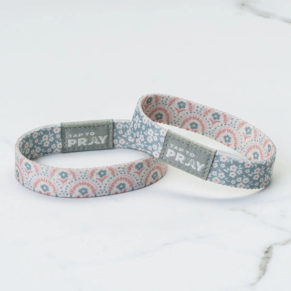 Tap To Pray Boho Bouquet Wristband