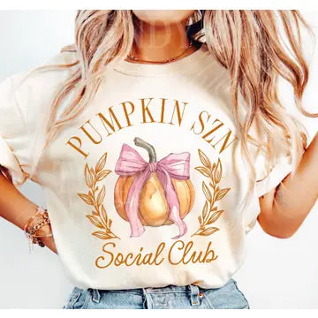 Pumpkin Season Social Club Tee