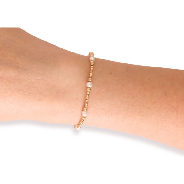 Dainty Sutton Pearl Bracelet-6.25in.