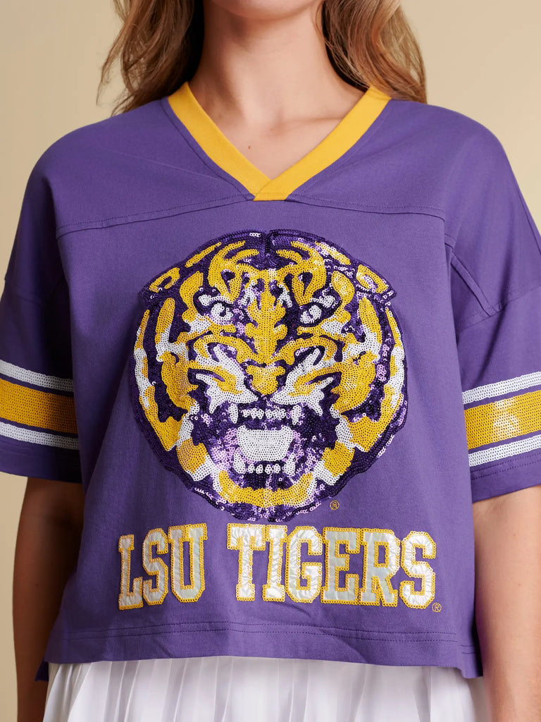 The Blitz Sequin Jersey Tee