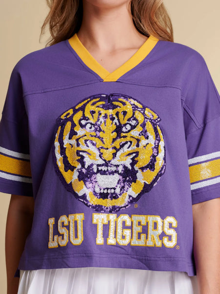 The Blitz Sequin Jersey Tee