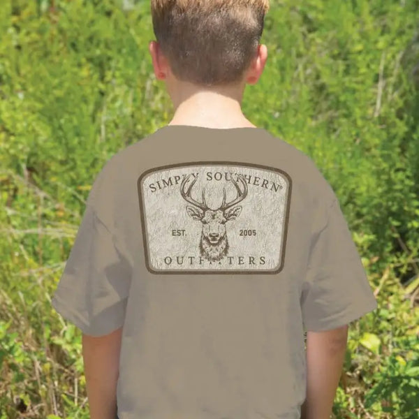 Kids Short Sleeve Buck Tee