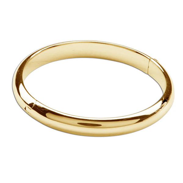 Gold Classic Bangle For Baby or Kids