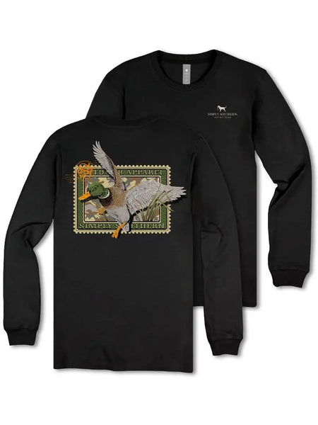 Men's Duck Stamp Long Sleeve Tee