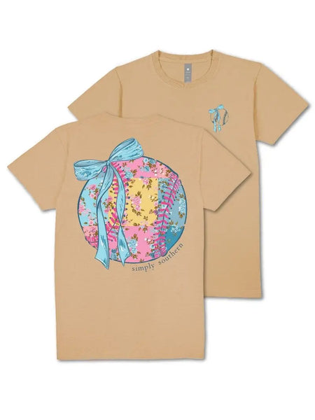 Simply Southern Kids Patchball Tee