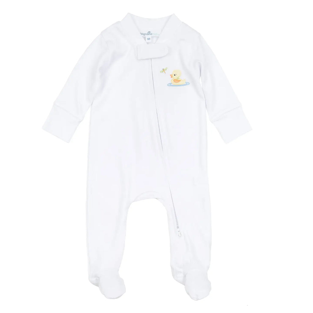 Darling Ducklings Zip Footie