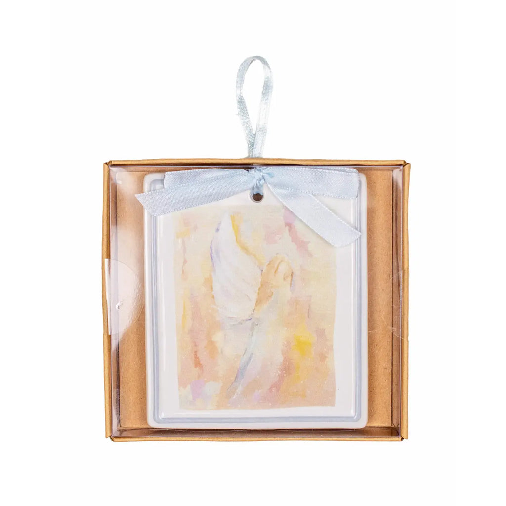 Julianna Angel Ornament White/Multi