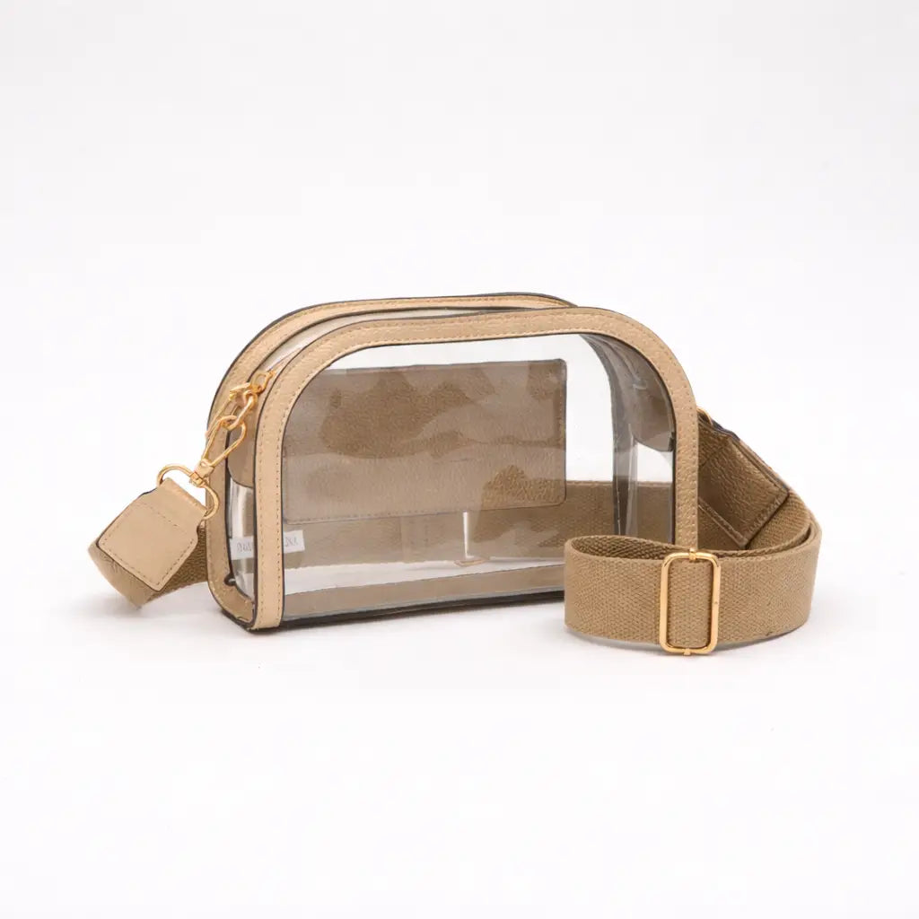 Game Day Stadium Clear Crossbody Bag