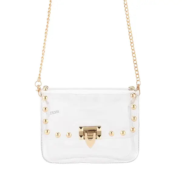 Clear See Thru Crossbody Handbag