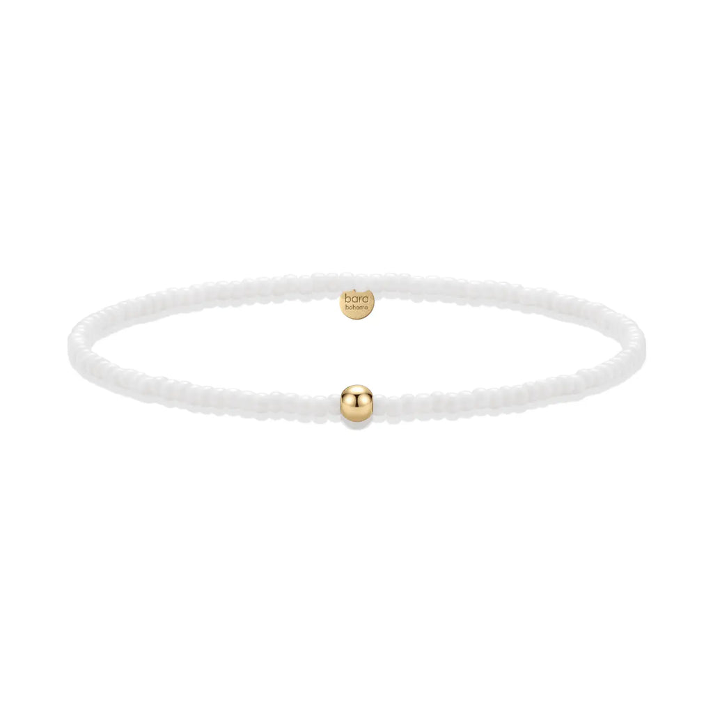 Day Dream Beaded Bracelet — Cloud 6.5"