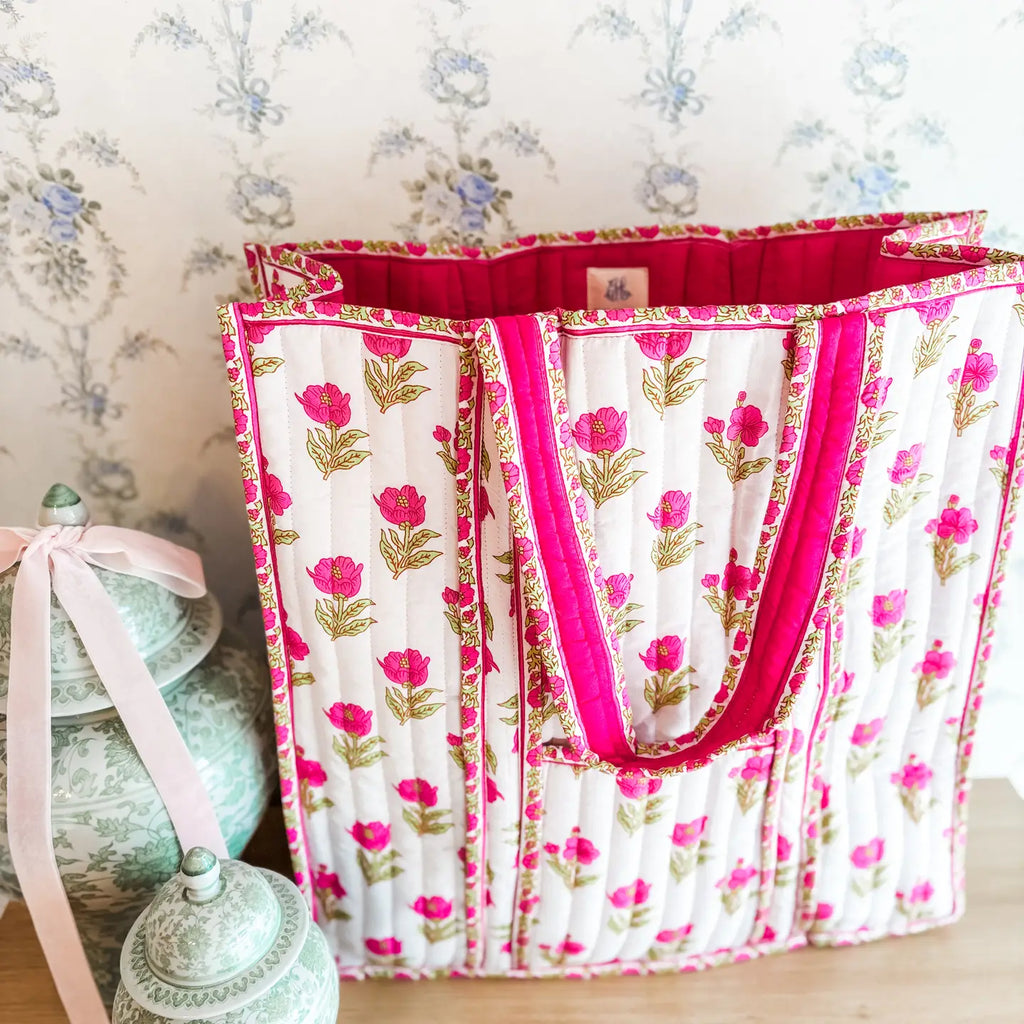 Magnolia Luxe Regular Quilted Tote Bag