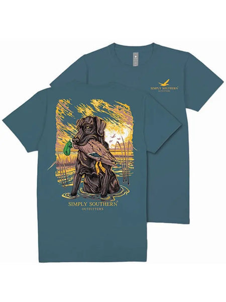 Simply Southern Kids Duck & Dog Tee