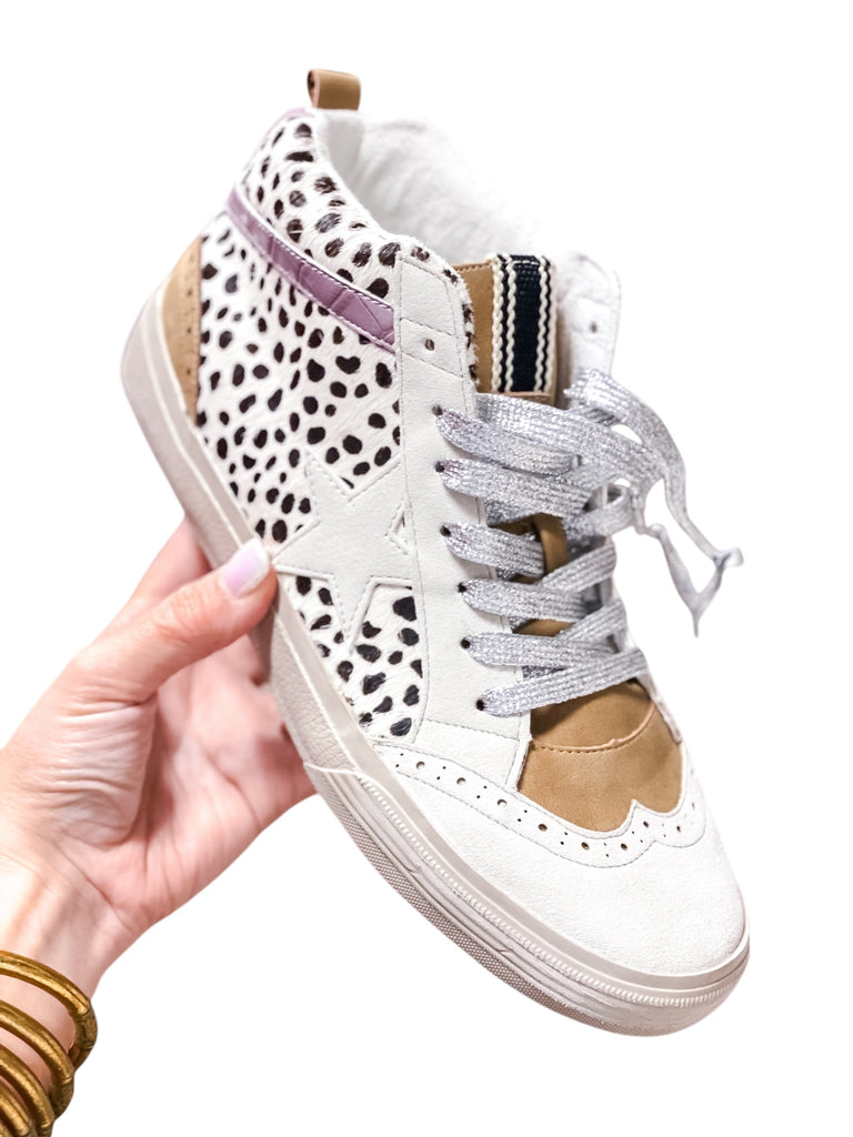 Paulina Leopard High Top Sneaker