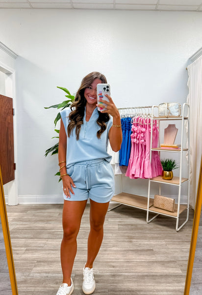 Modal Sleeveless Zip-Up Top