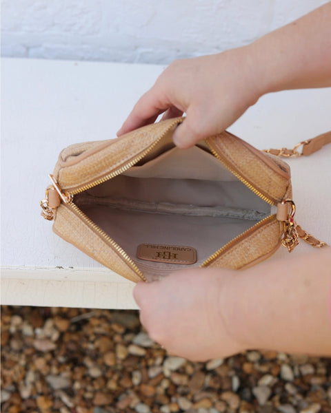 Fiona Crossbody Natural Ld Bag