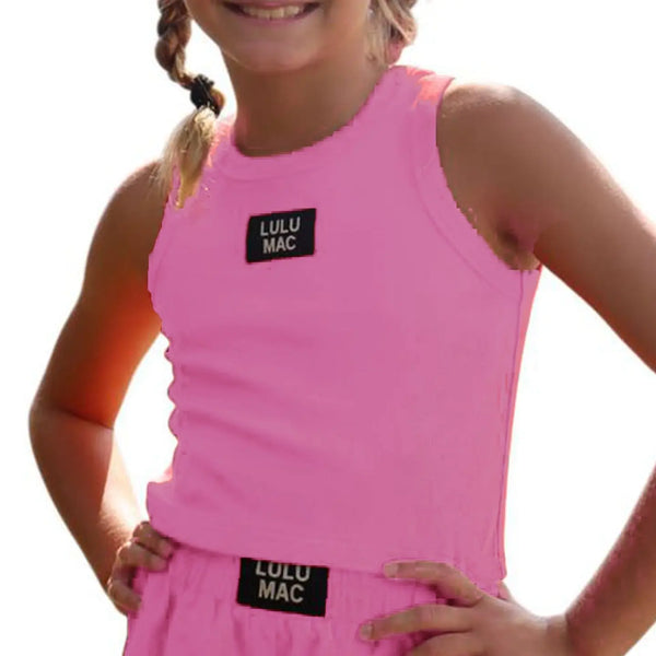 LuluMac Youth Solid Tank Top