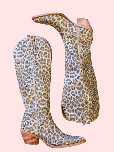 Mi.iM Tess Samara Stitch Western Tall Boots