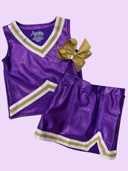 Girl's Shimmer Cheer Suit Set