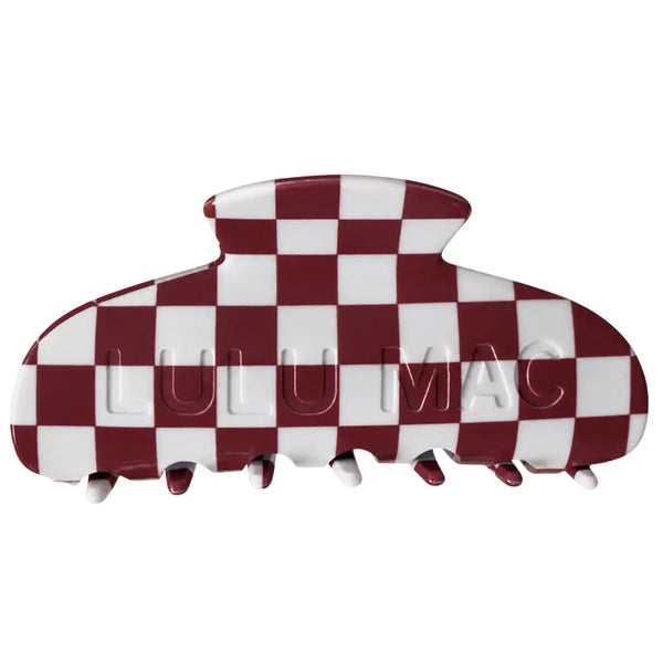 Lulu Mac Hair Checkered Clip