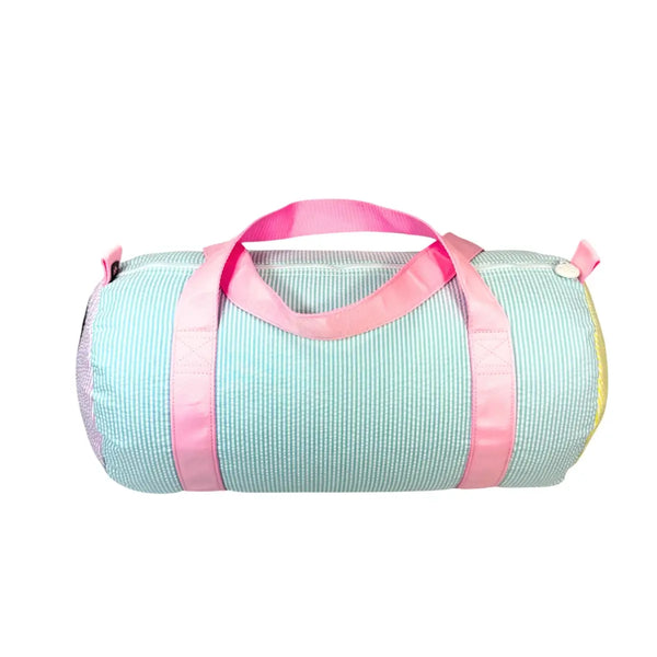 Kid's 1989 Seersucker Medium Duffel