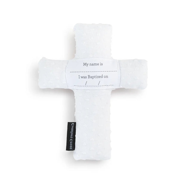 Pink Baptism Comfort Cross