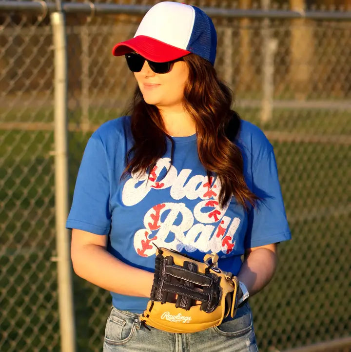 Play Ball Baseball Short Sleeve Tee