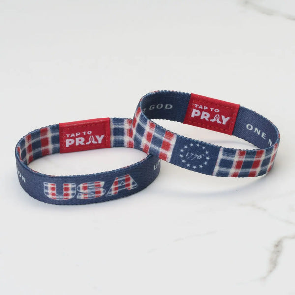 Tap To Pray Liberty Wristband