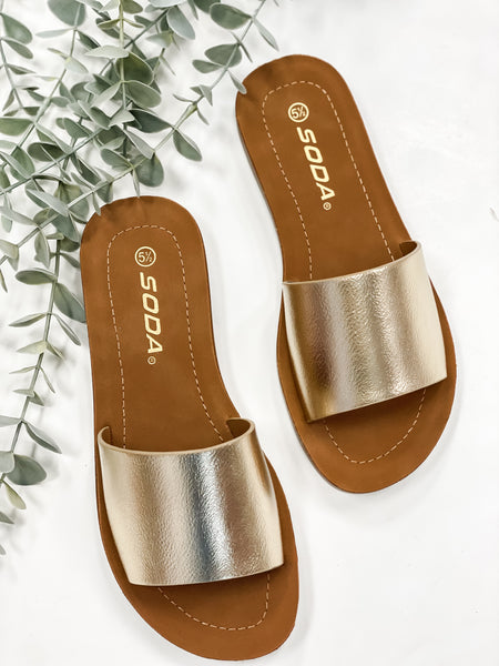 Soda Efron Single Band Casual Sandal