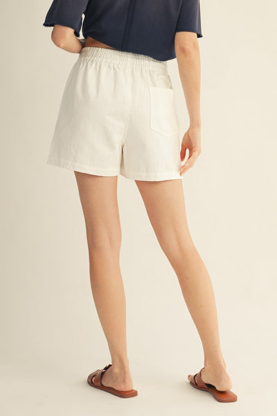 Drawstring Waist Casual Shorts