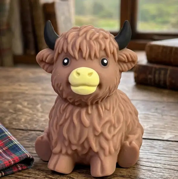 Highland Cow Squishy Toy