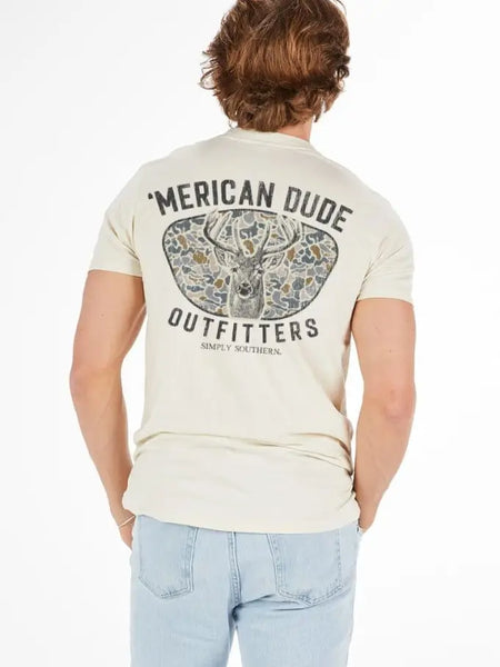 Simply Southern Men's 'Merican Dude Tee