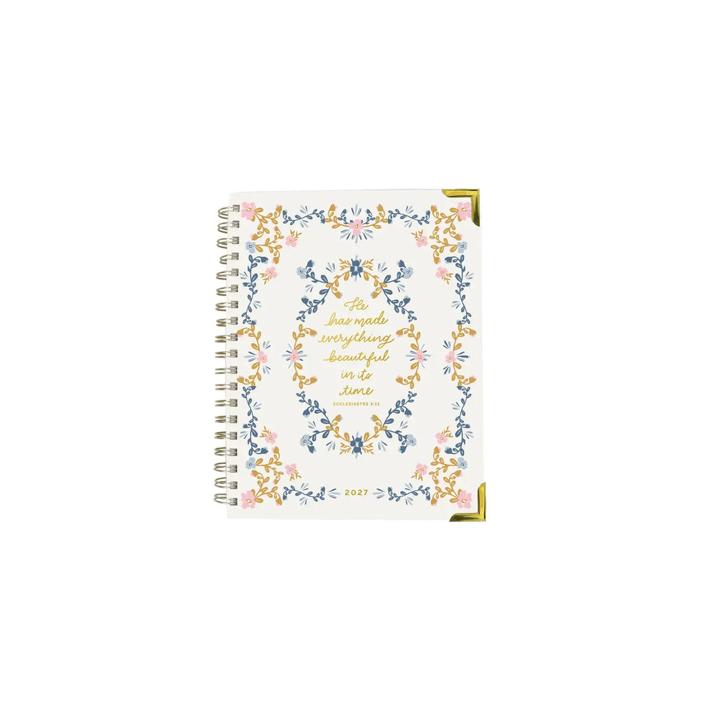 Mary Square He Has Made Everything Beautiful Spiral Planner