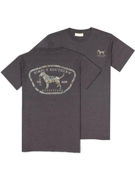 Simply Southern Kids Camo Dog Tee